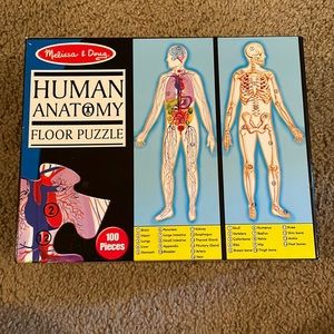 Melissa and Doug human anatomy floor puzzle